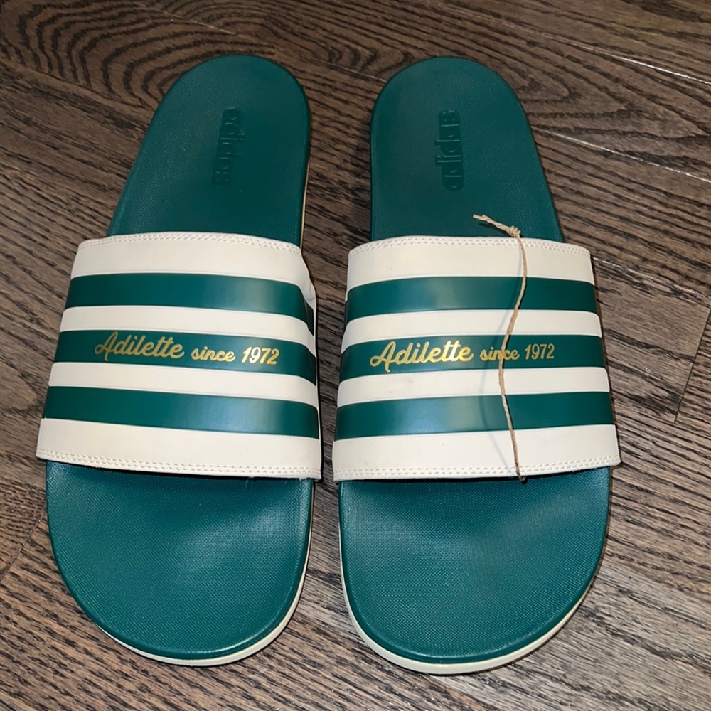 NEW! - adidas Adilette Comfort Slide Sandal - Size 18 Men’s